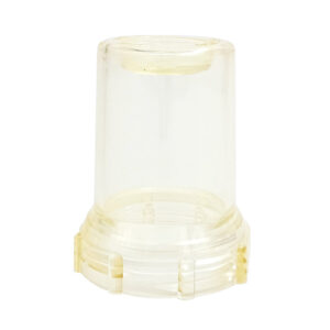 Filter Bowl, Clear, In-Line Can Filter